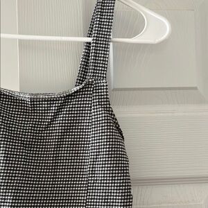 American Eagle Outfitters Gingham Crop Top